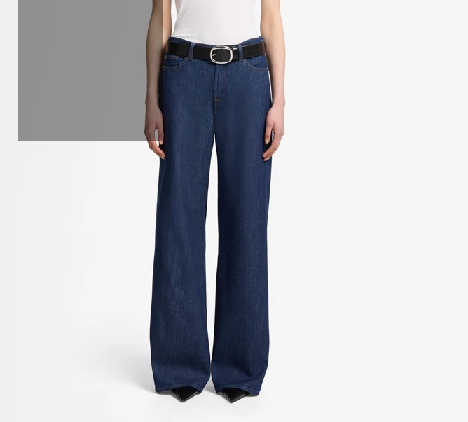 7 For All Mankind High-waisted Wide-leg Jeans In Blue