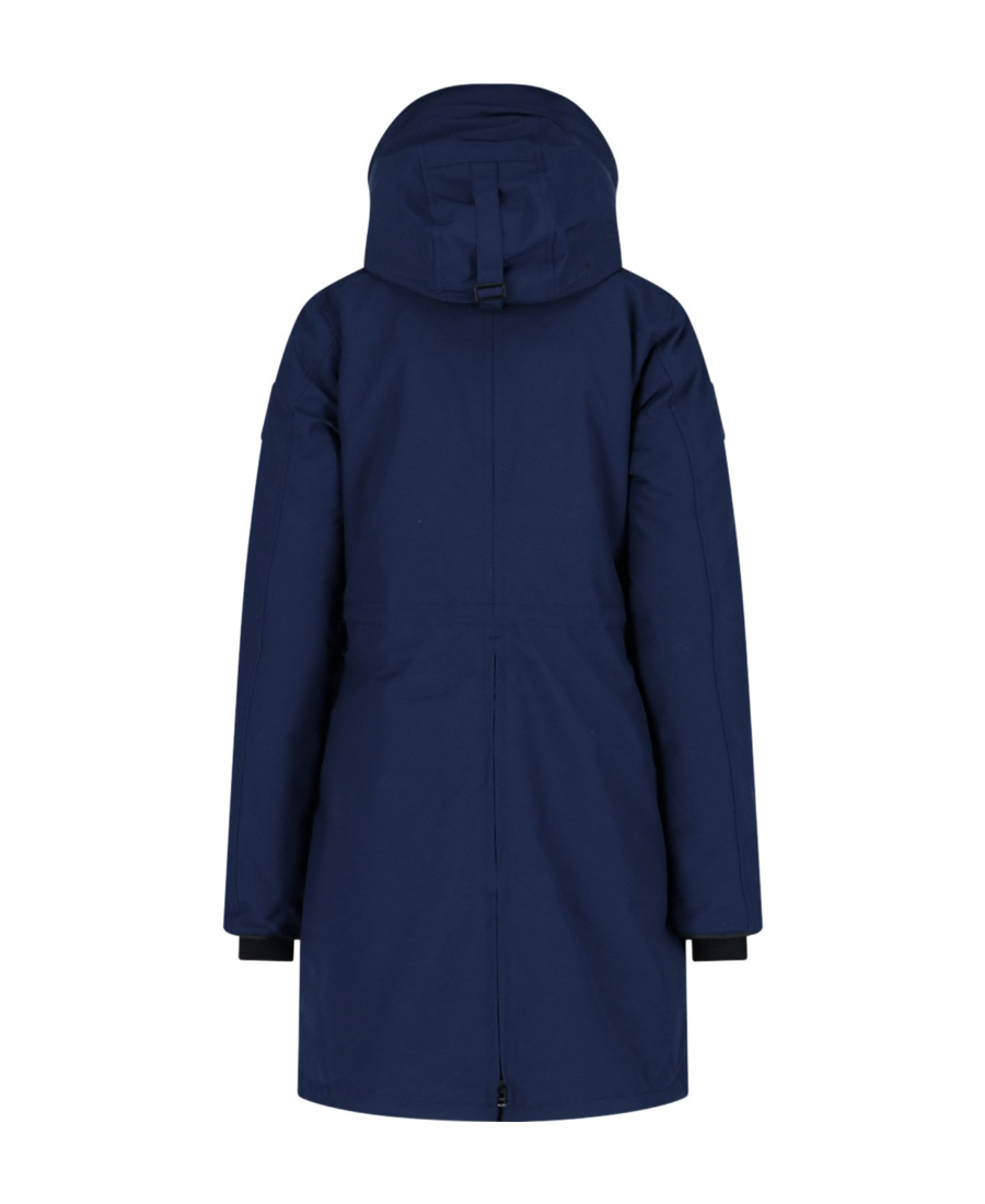 Shop Canada Goose Logo Down Jacket In Black