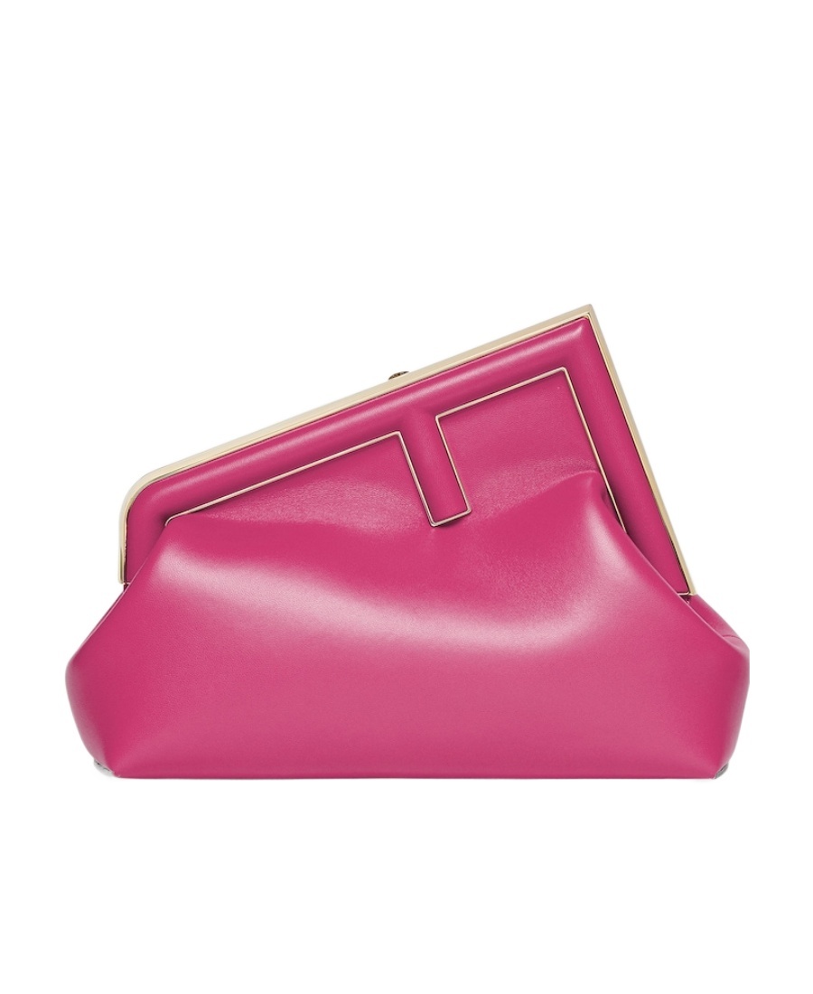 Fendi First Medium Shoulder Bag In Pink