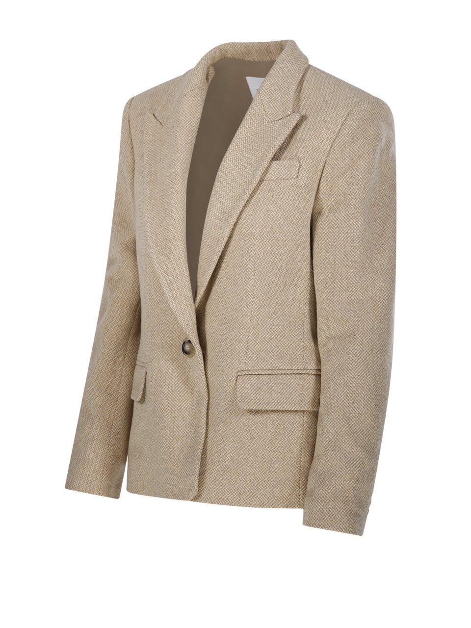 Isabel Marant Étoile Single-button Suit Coat In Nude