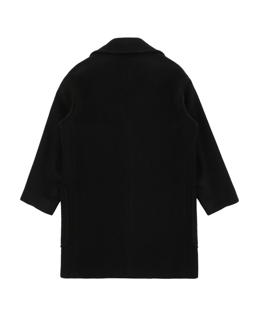 Weekend Max Mara Single-breasted Coat In Black