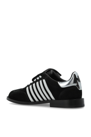 Dsquared2 Boxer Sneakers In Black