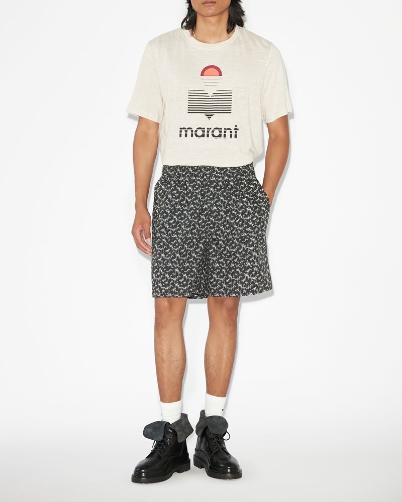 Isabel Marant Black Vataya Shorts In Black