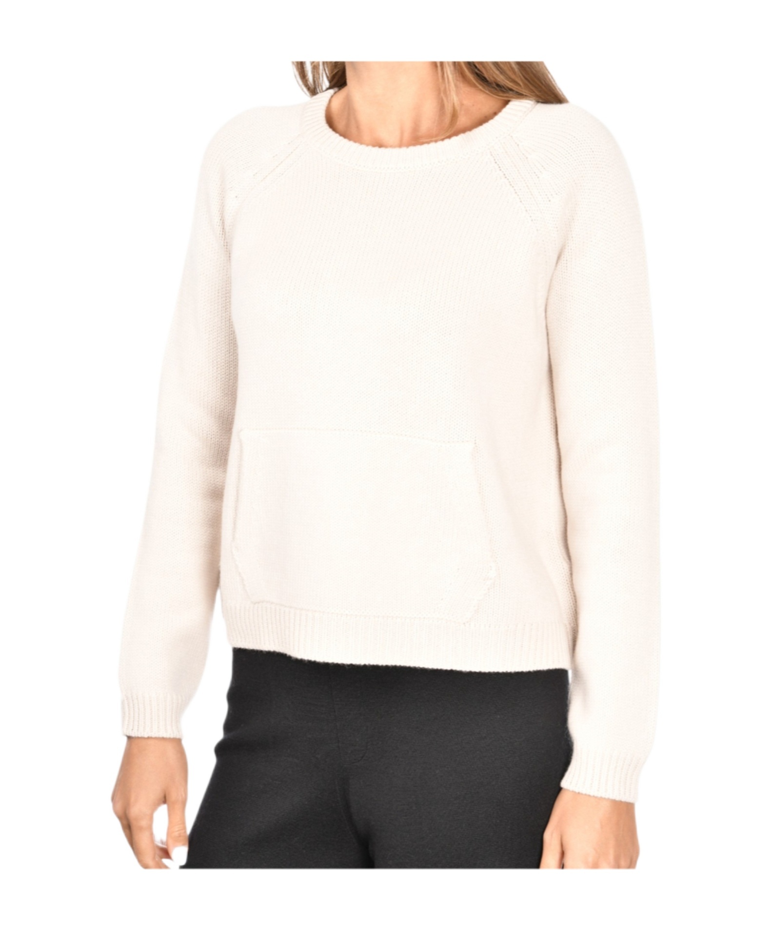 Gran Sasso Long-sleeved Sweater In White
