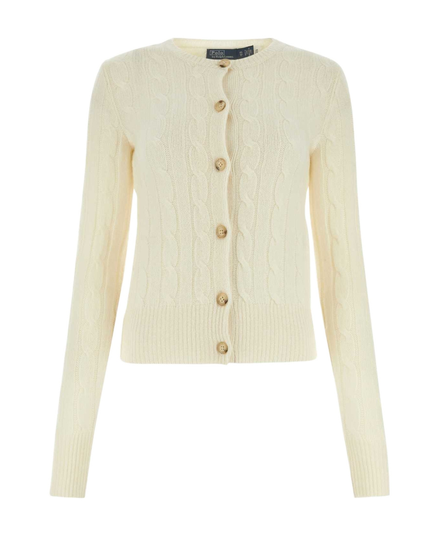 POLO RALPH LAUREN CABLE-KNIT CASHMERE CARDIGAN