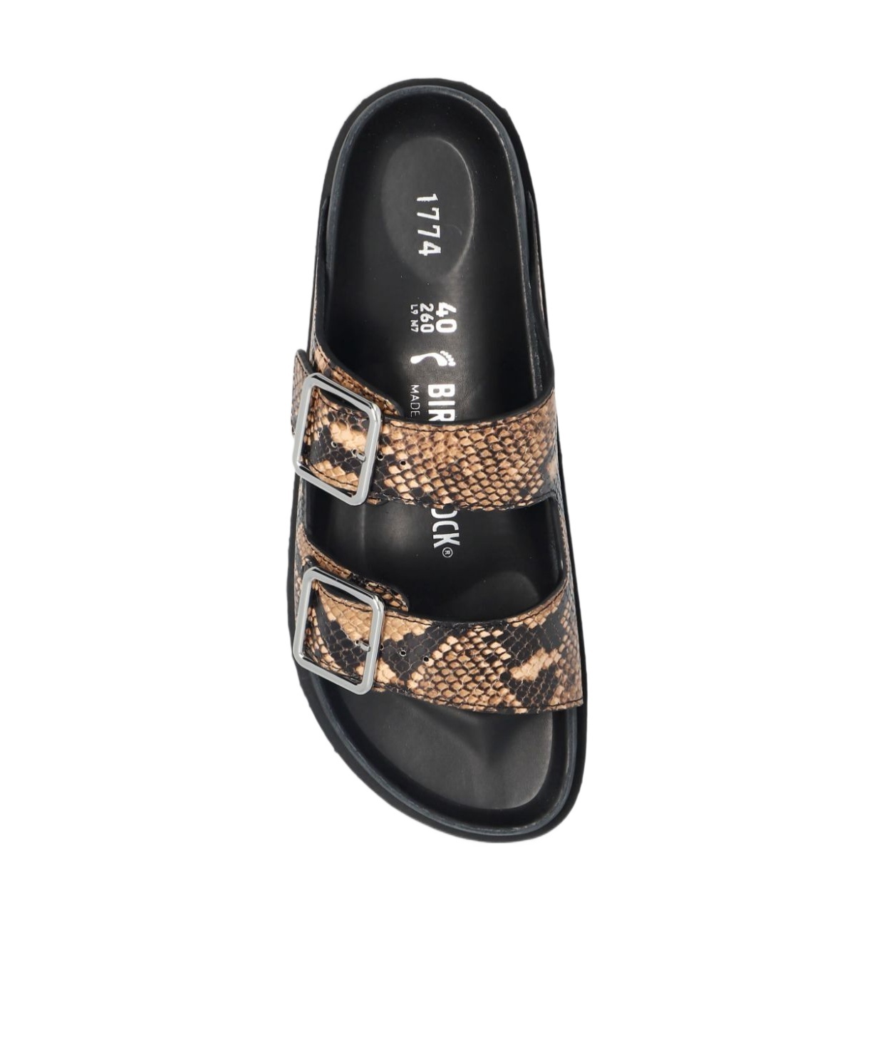 Shop Birkenstock Arizona Slides In Black