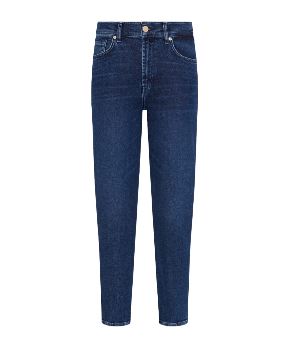 7 For All Mankind Belt-loop Jeans In Blue