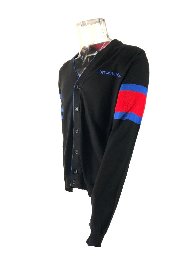Moschino Long-sleeved Sweater In Green