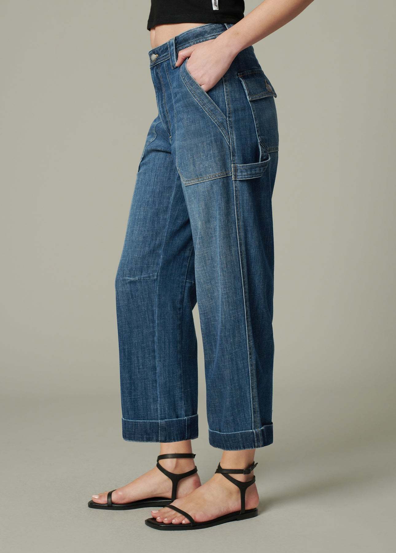 Shop Joe's Jeans Belt-loop Jeans In Blue