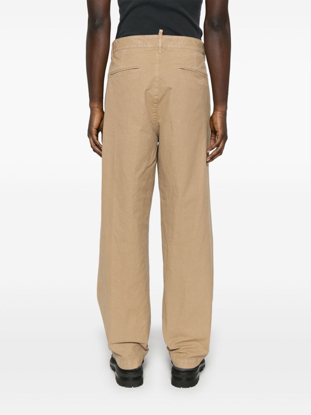 Dsquared2 Icon New Generation Trousers In Nude