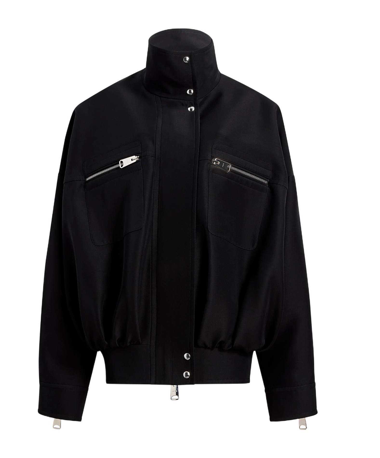 Khaite Ayman Bomber Jacket In Black