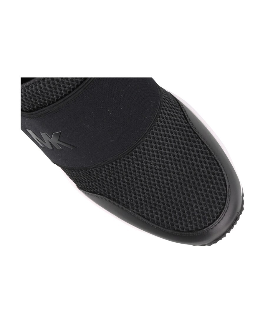 Shop Michael Kors Felix Slip-on Sneakers In Black