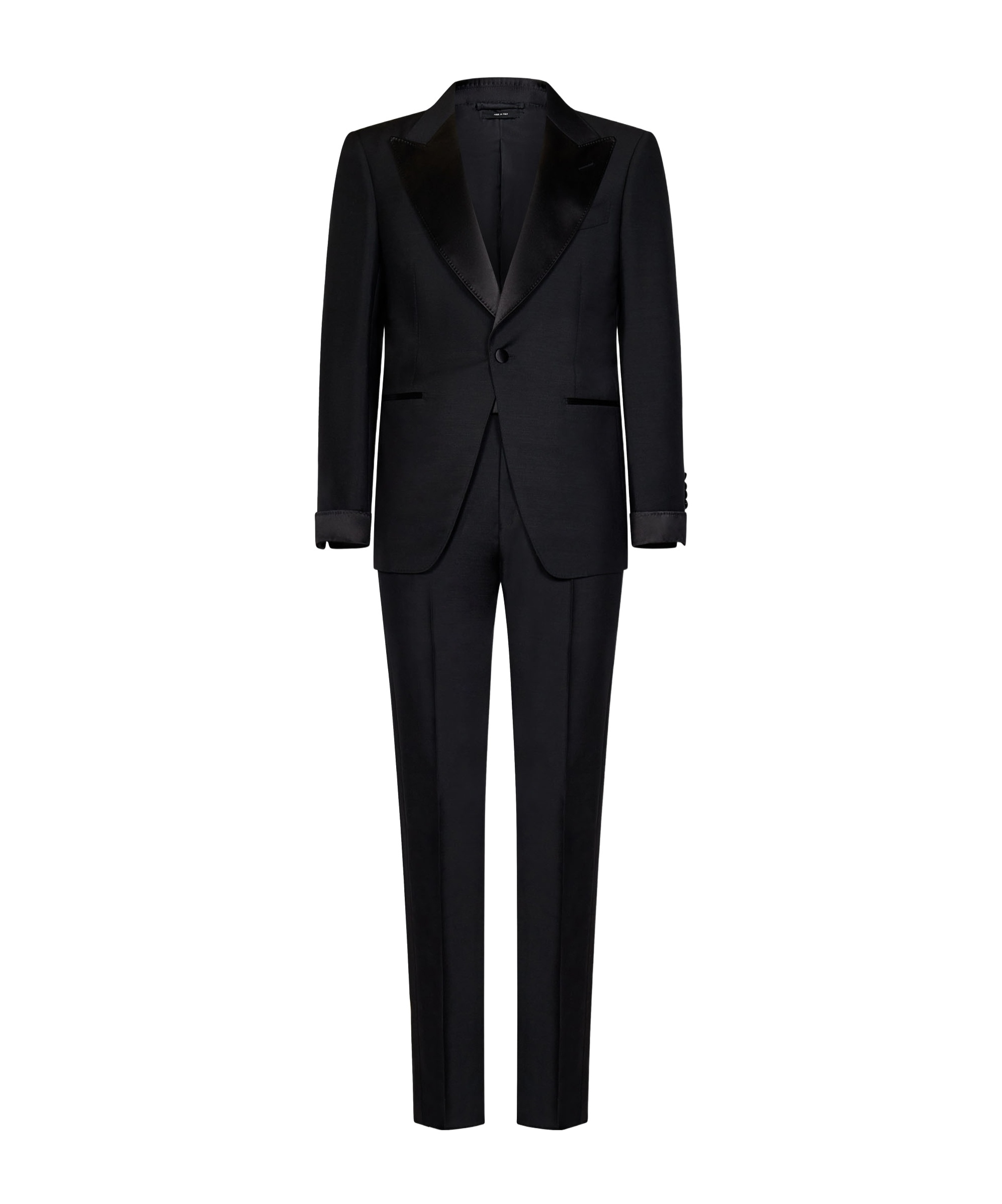 Tom Ford Two-piece Single-breasted Dinner Suit In Black