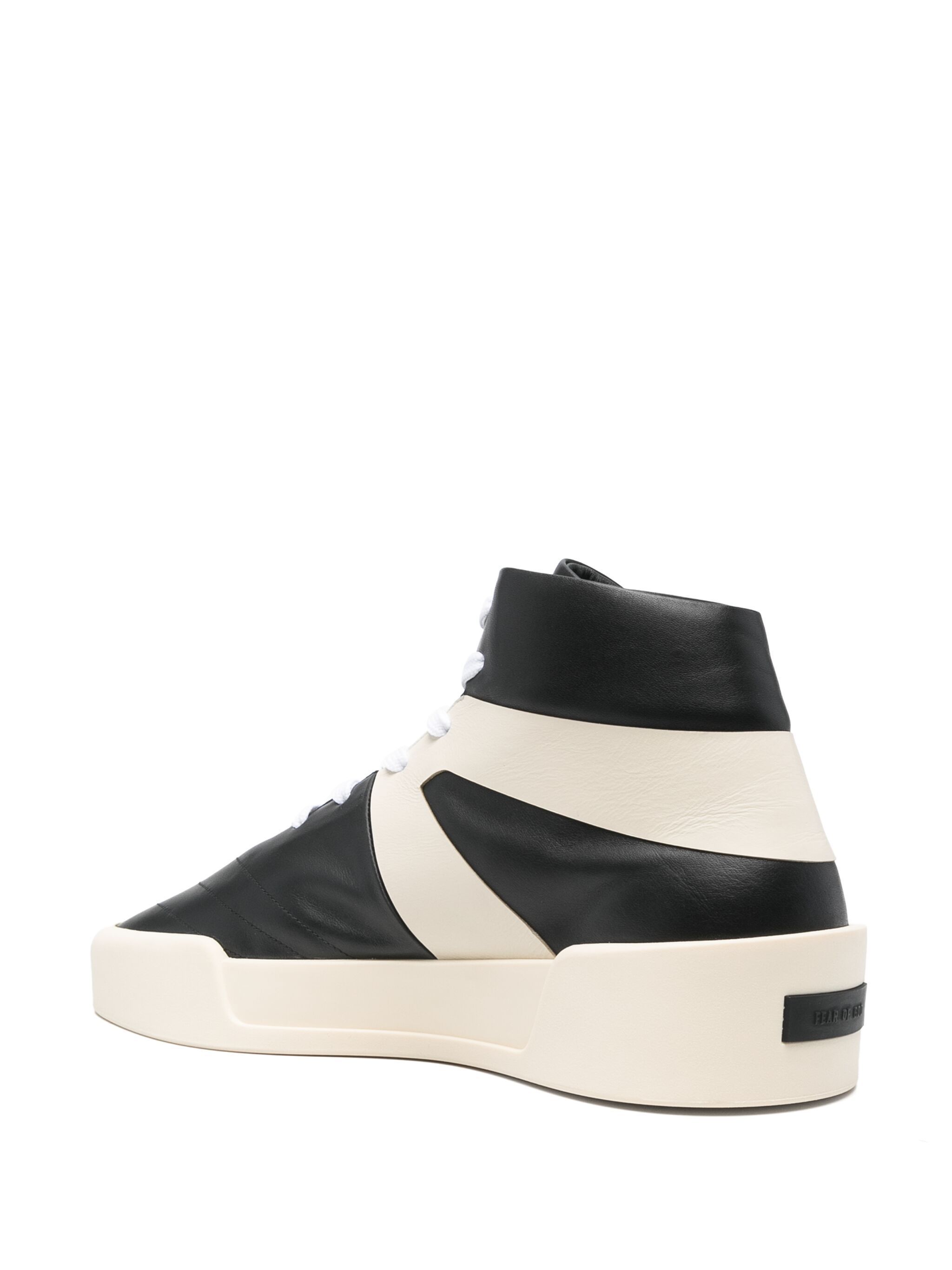 Fear Of God Black/cream Basketball Sneaker In Multi