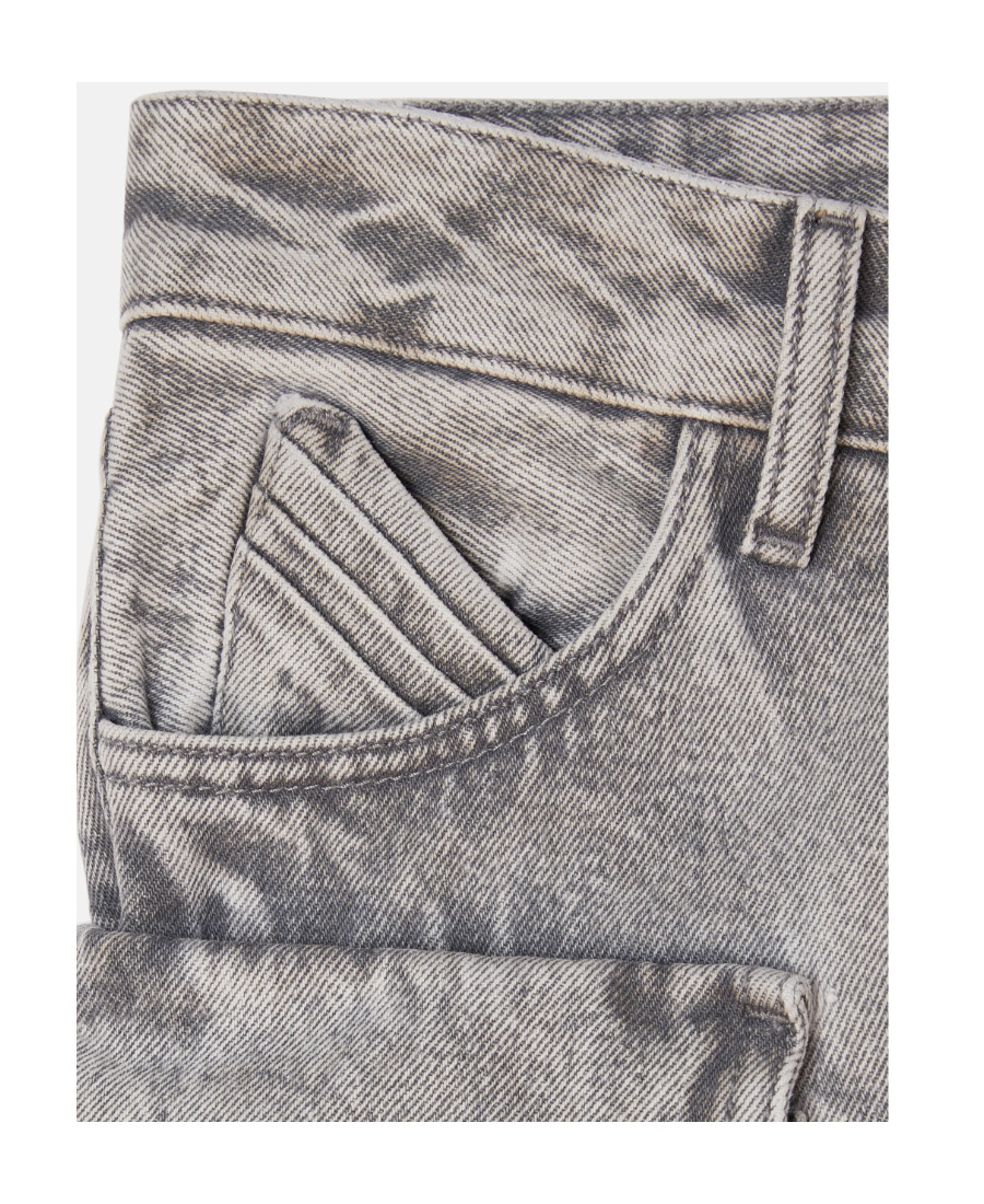 Attico Ladies Grey Essie Long Pants In Gray