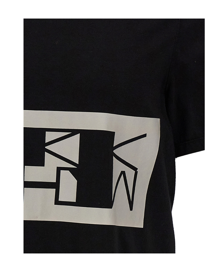 Rick Owens Drkshdw Pentagram Levet T-shirt In Black