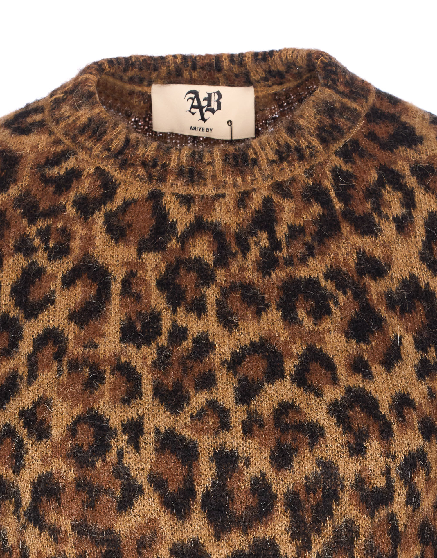 Aniye By Leopard Print Sweater In Brown