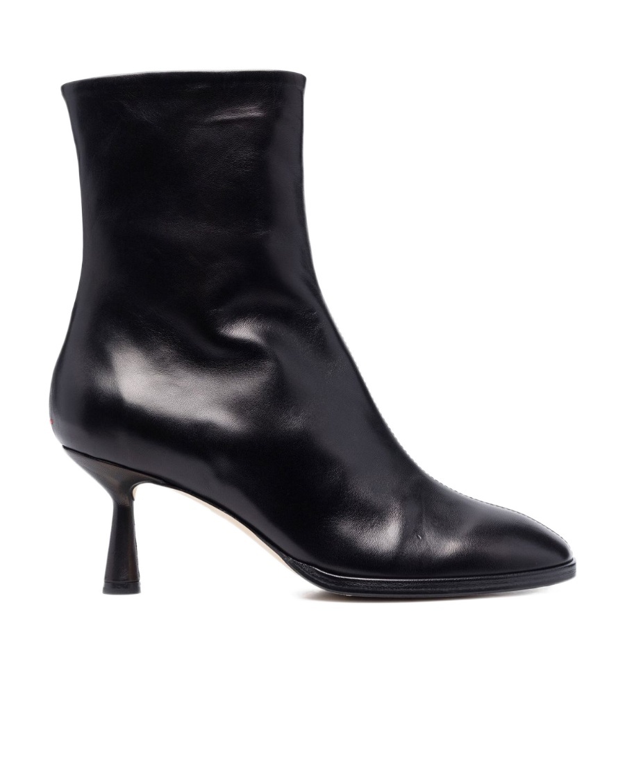 Aeyde Women Dorothy Leather Ankle Boots In Black