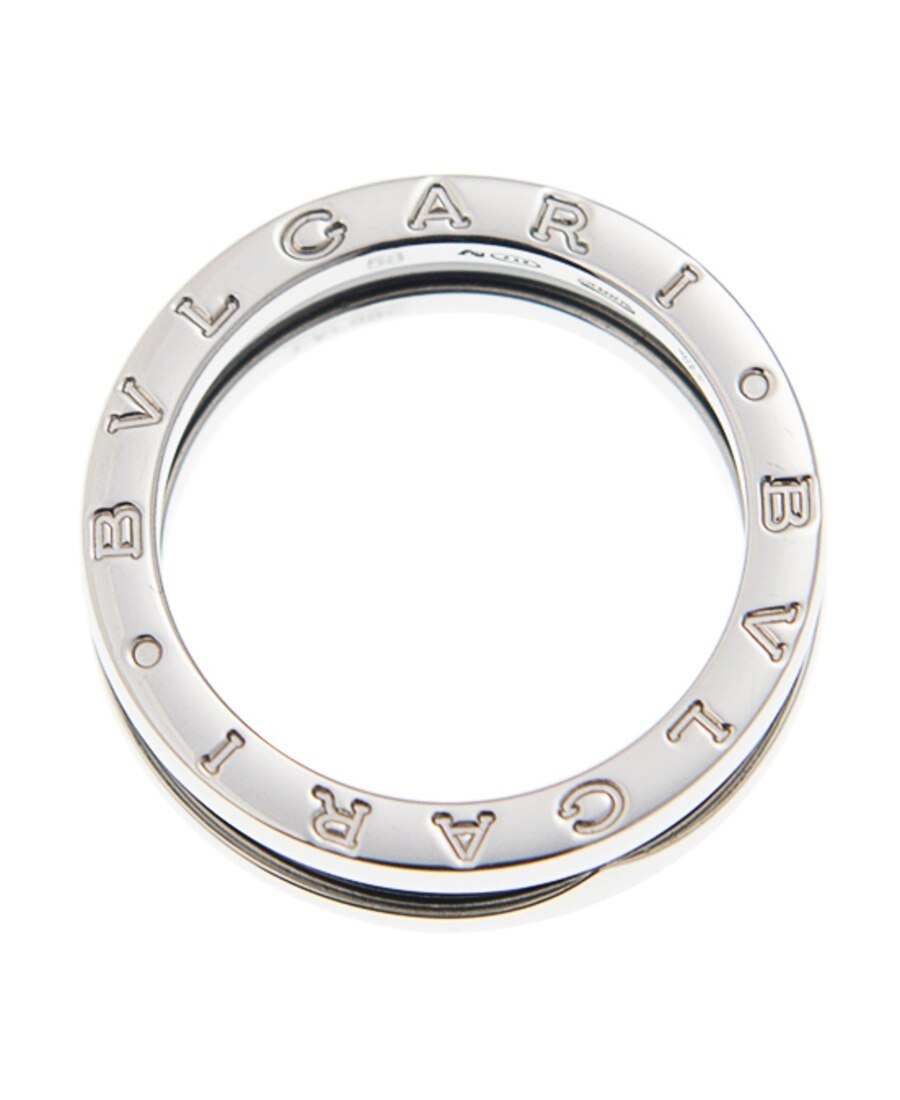 Bvlgari Logo Ring In White