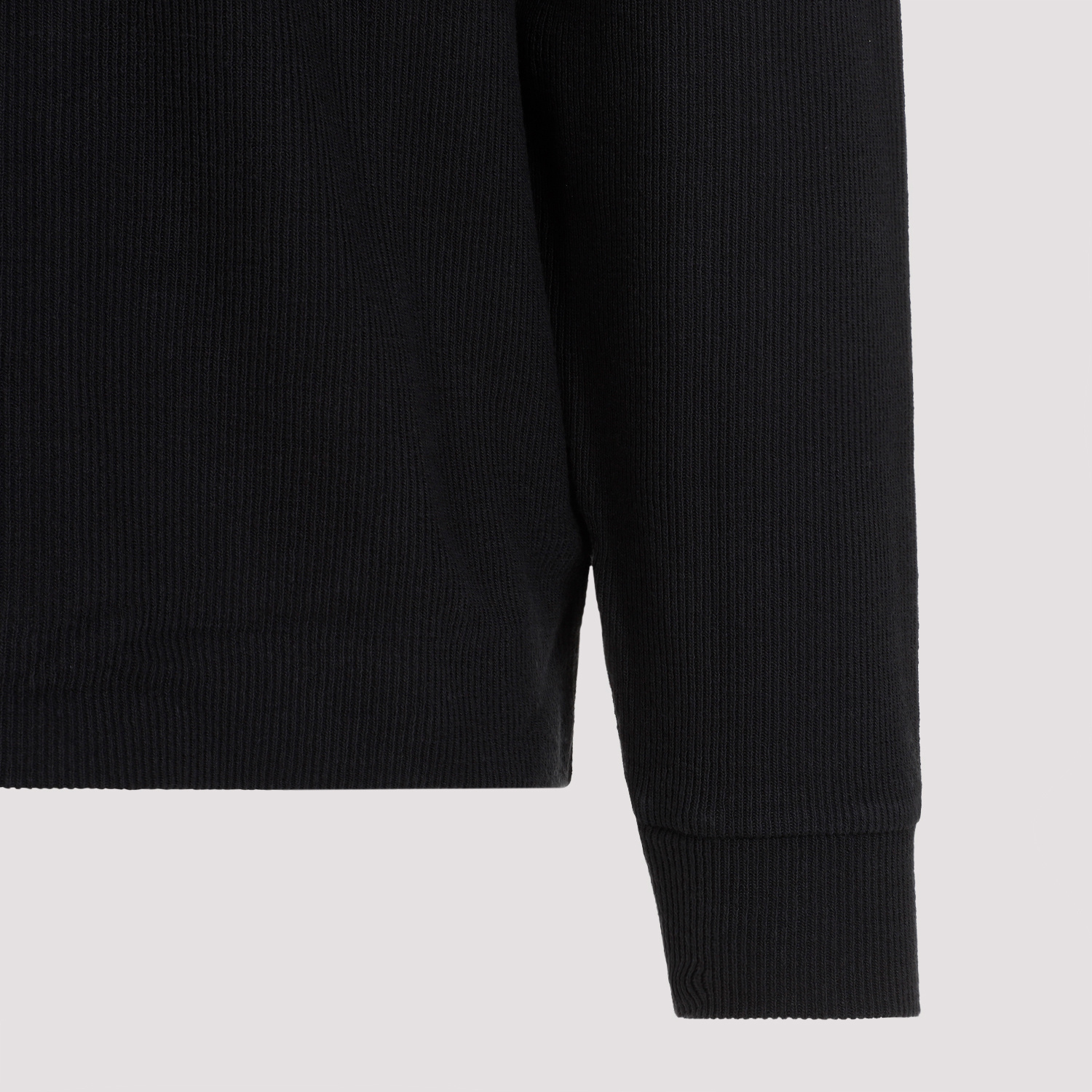 Stone Island Compass-badge Ribbed Sweatshirt