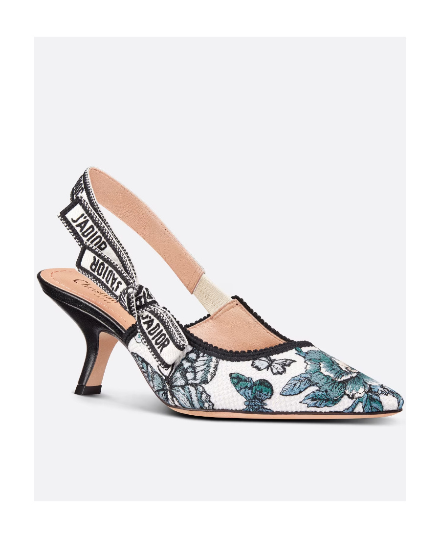 Shop Dior J'a Slingback Pump In Black
