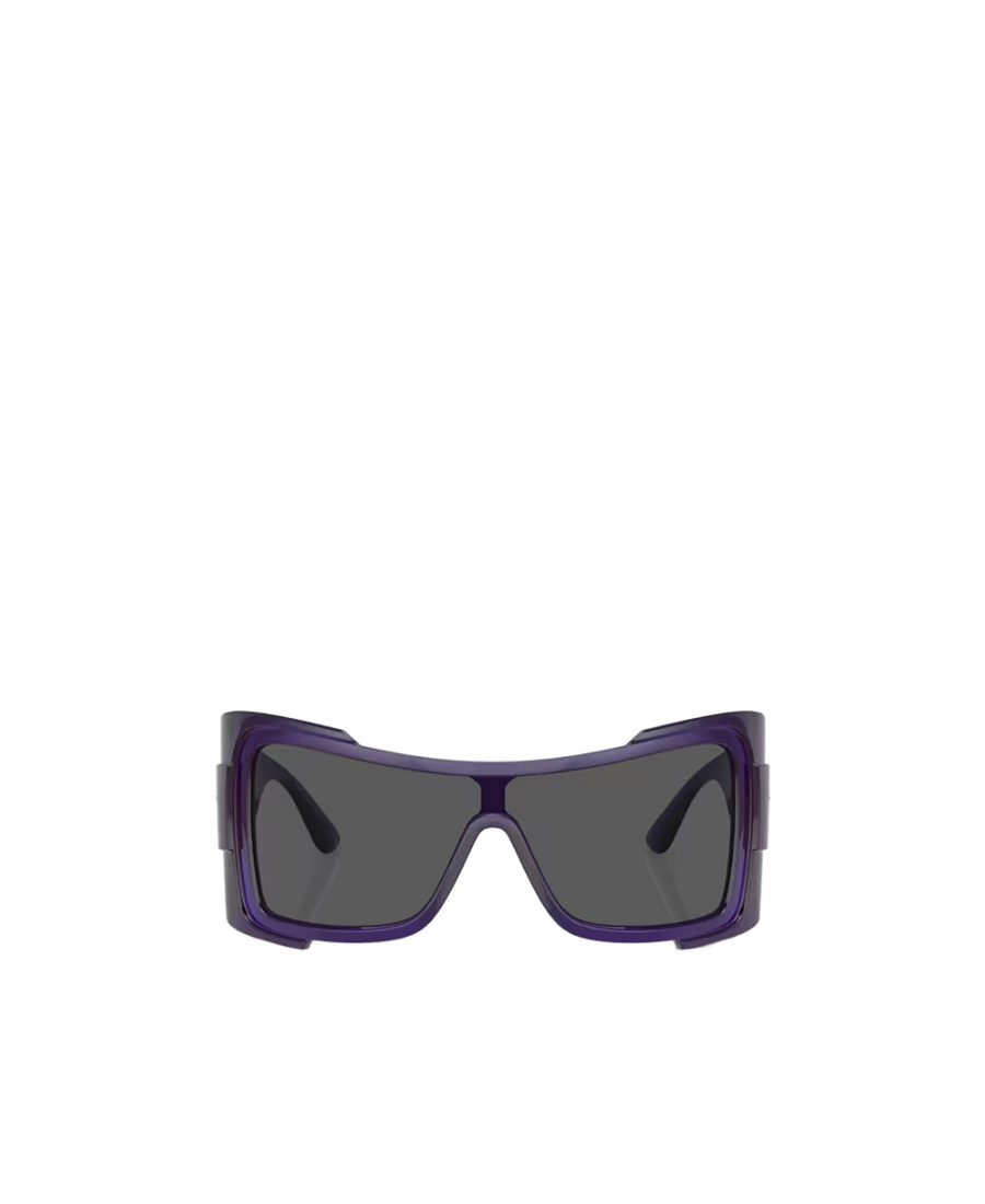 Versace Medusa-plaque Oversize-frame Sunglasses