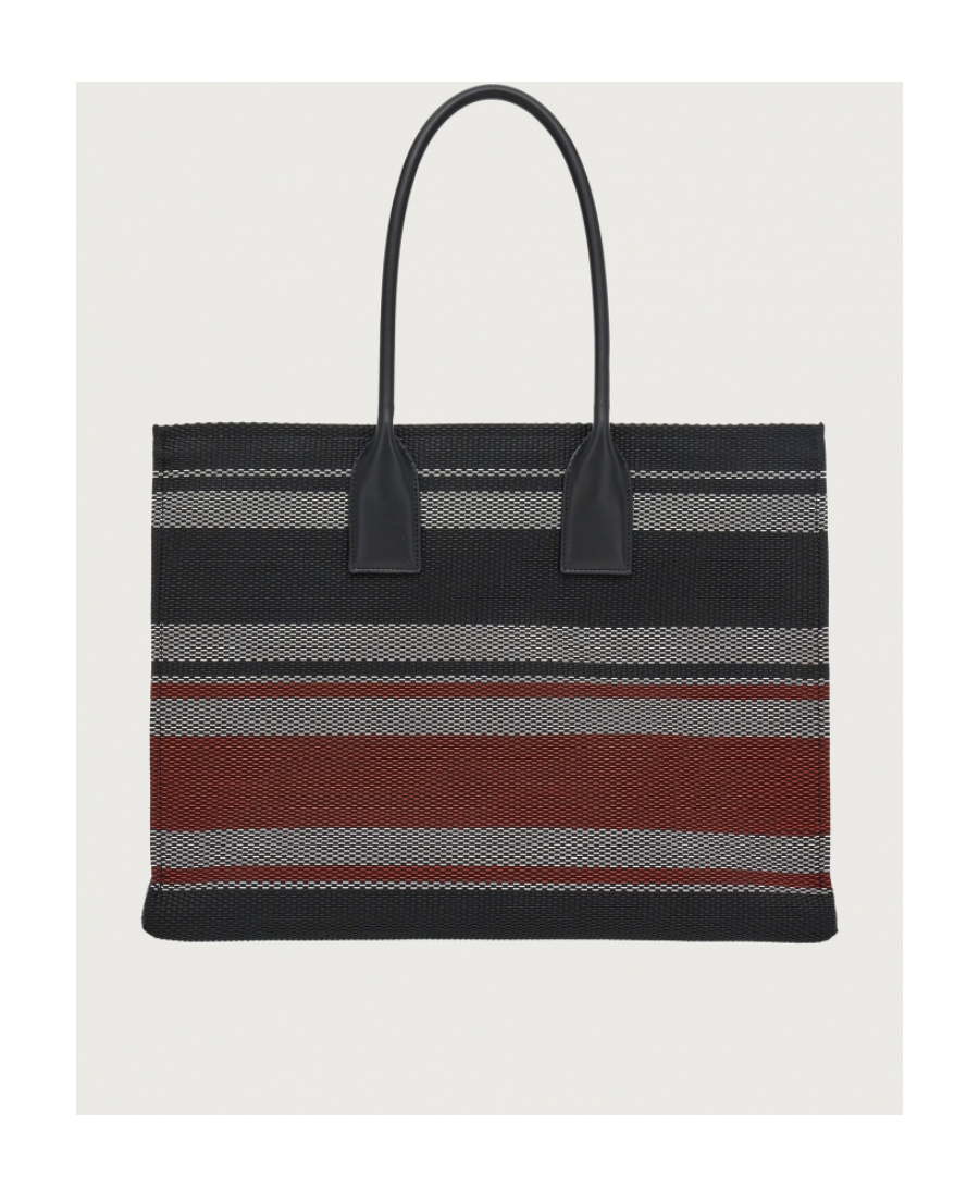 Ferragamo Signature Tote Bag In Black