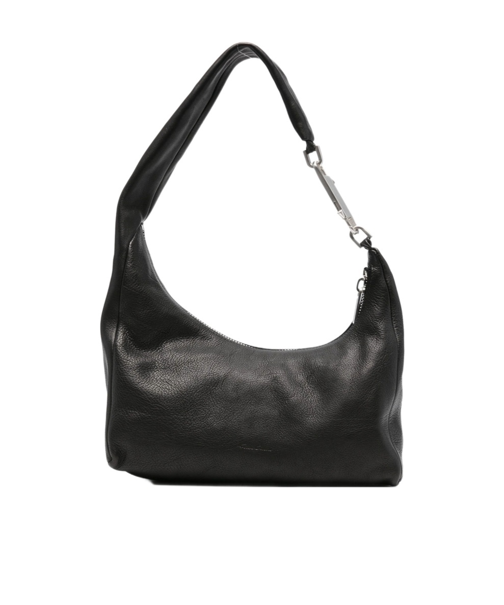Rick Owens Small Gemini Shoulder Bag In Black