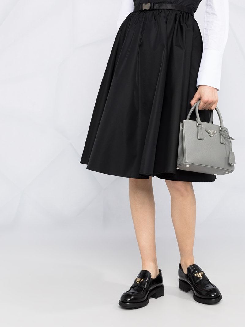 Prada Round-neck Dress In Black