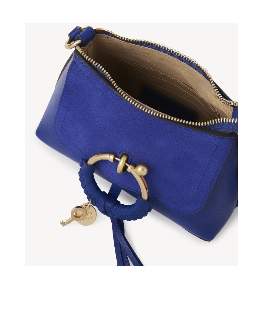 Shop See By Chloé Joan Mini Shoulder Bag In Blue