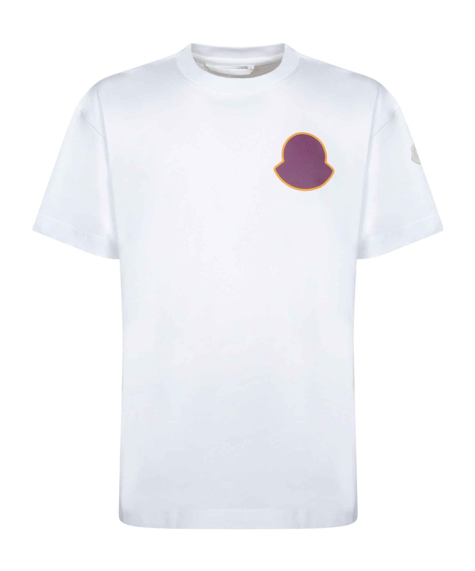 Moncler Logo White T-shirt In White