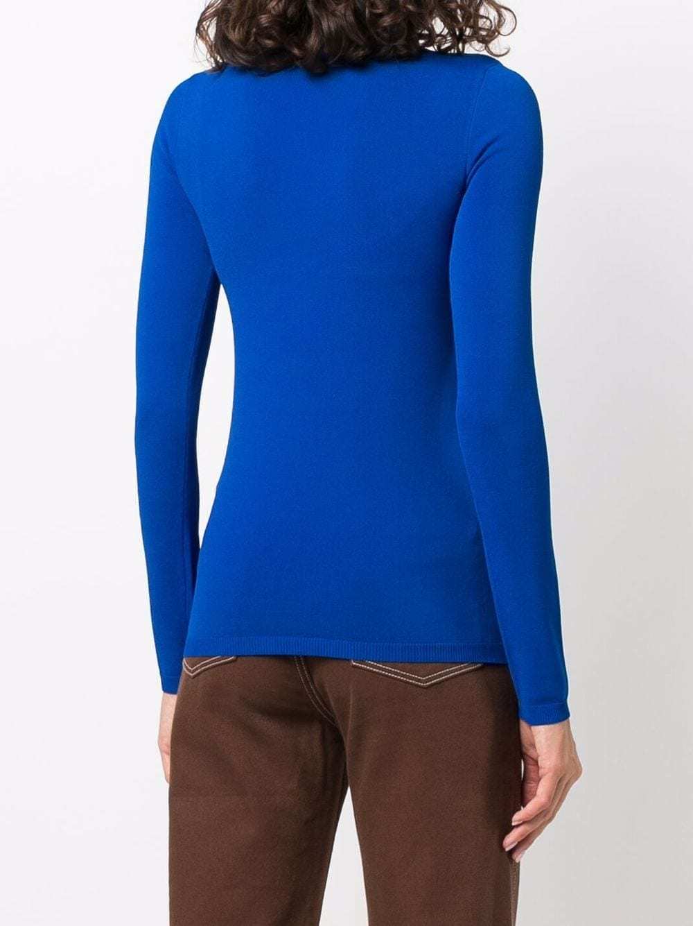 STELLA MCCARTNEY FUNNEL-NECK LONG-SLEEVE TOP
