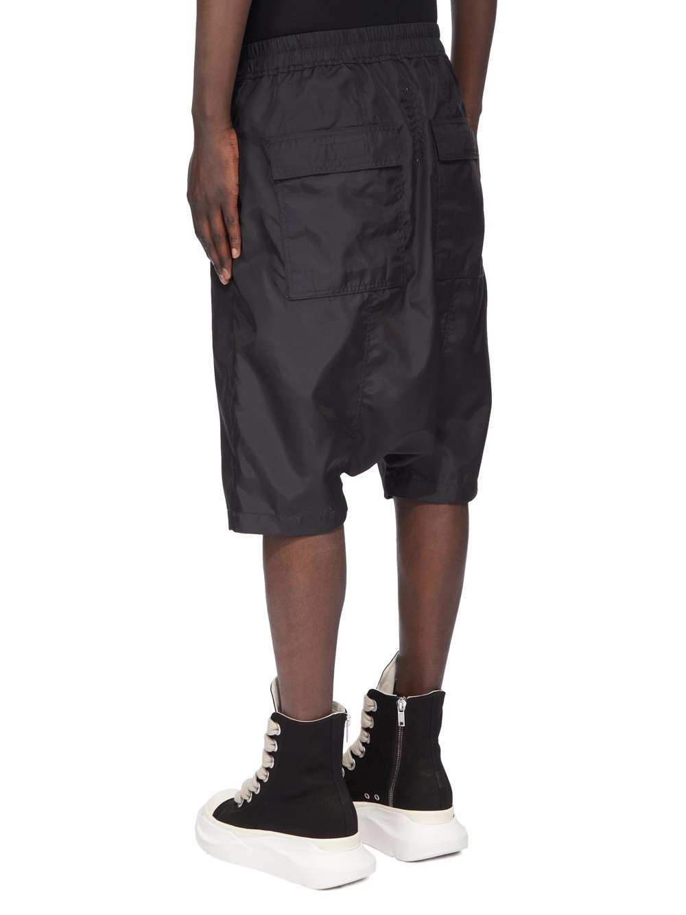 Rick Owens Drkshdw Drawstring Shorts In Black
