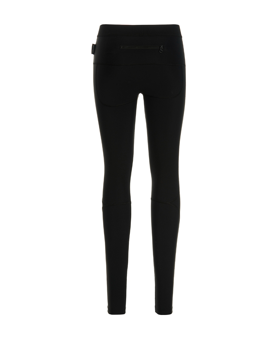 Courrèges Logo Leggings In Black