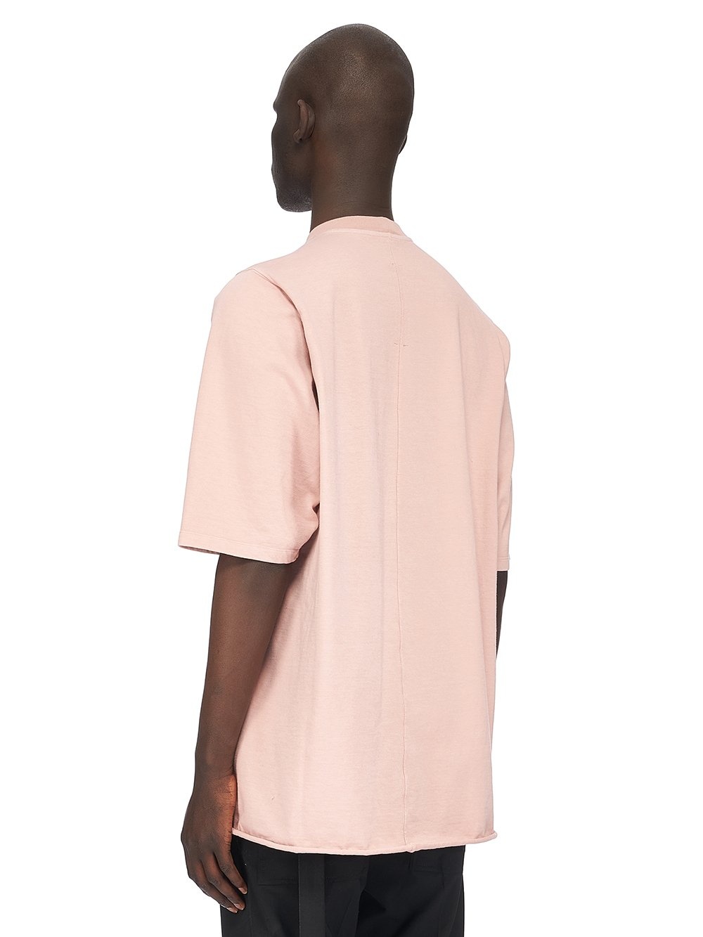 Rick Owens Drkshdw Painterly-print Cotton T-shirt In Pink