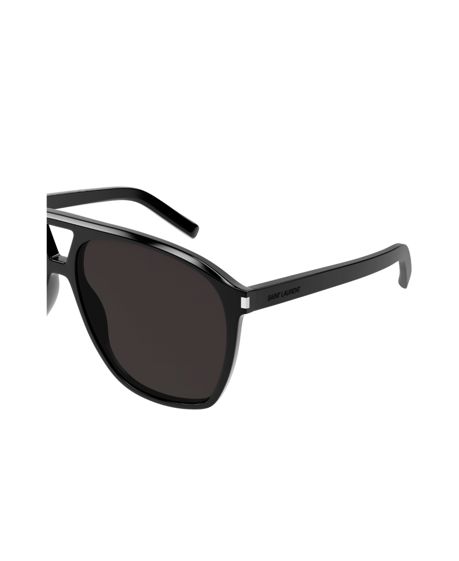 Saint Laurent Dune Oversize-frame Sunglasses In Black