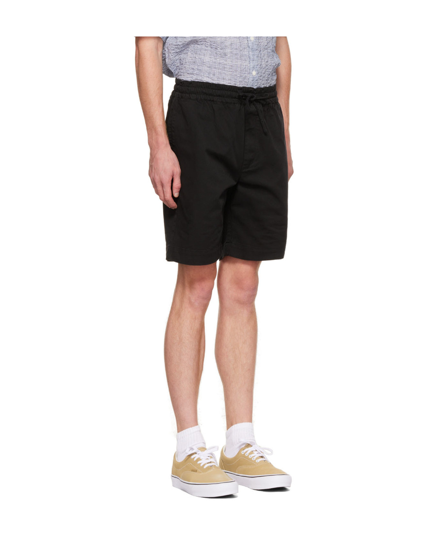 Ymc You Must Create Elasticated Drawstring-waistband Shorts In Black