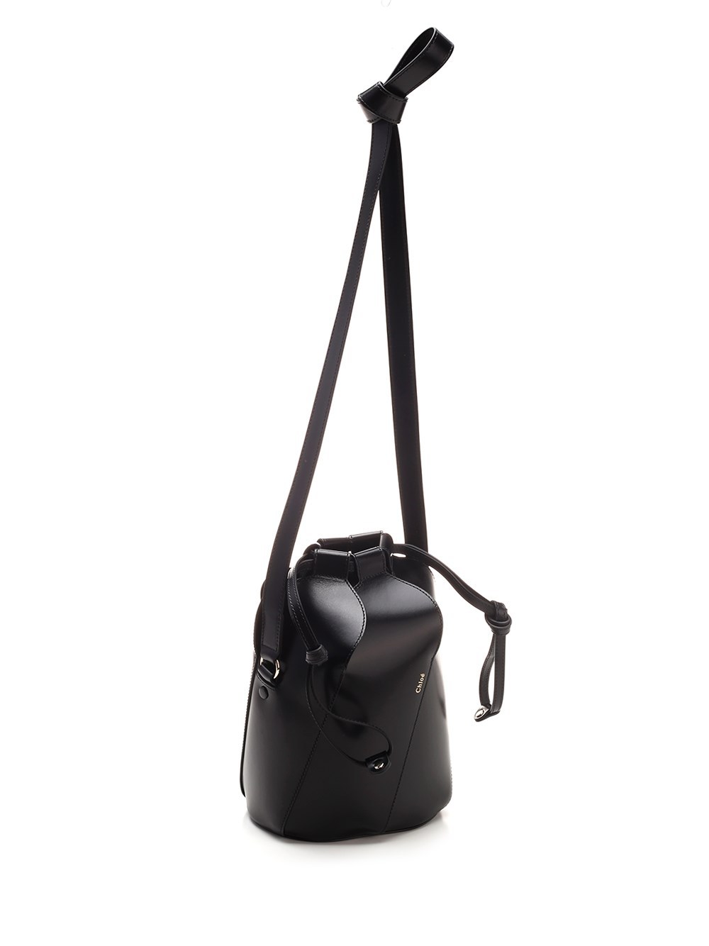 Chloé Tulip Leather Bucket Bag