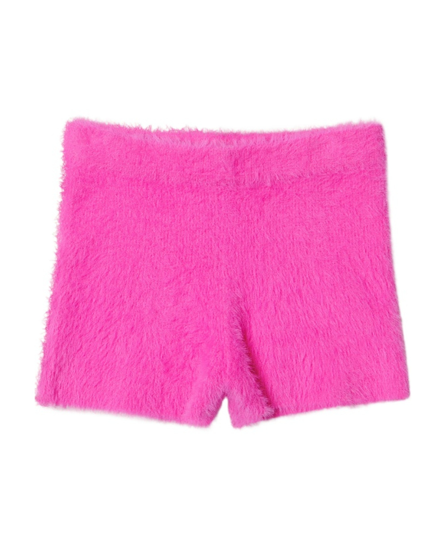 Jacquemus Knitted Shorts In Pink