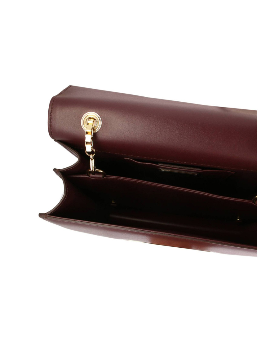 Ferragamo Logo Shoulder Bag In Red