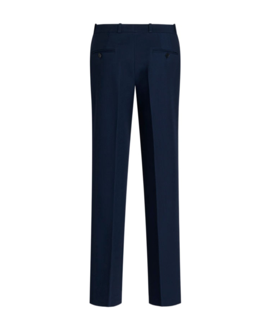 Etro Pressed-crease Tailored Trousers In Black