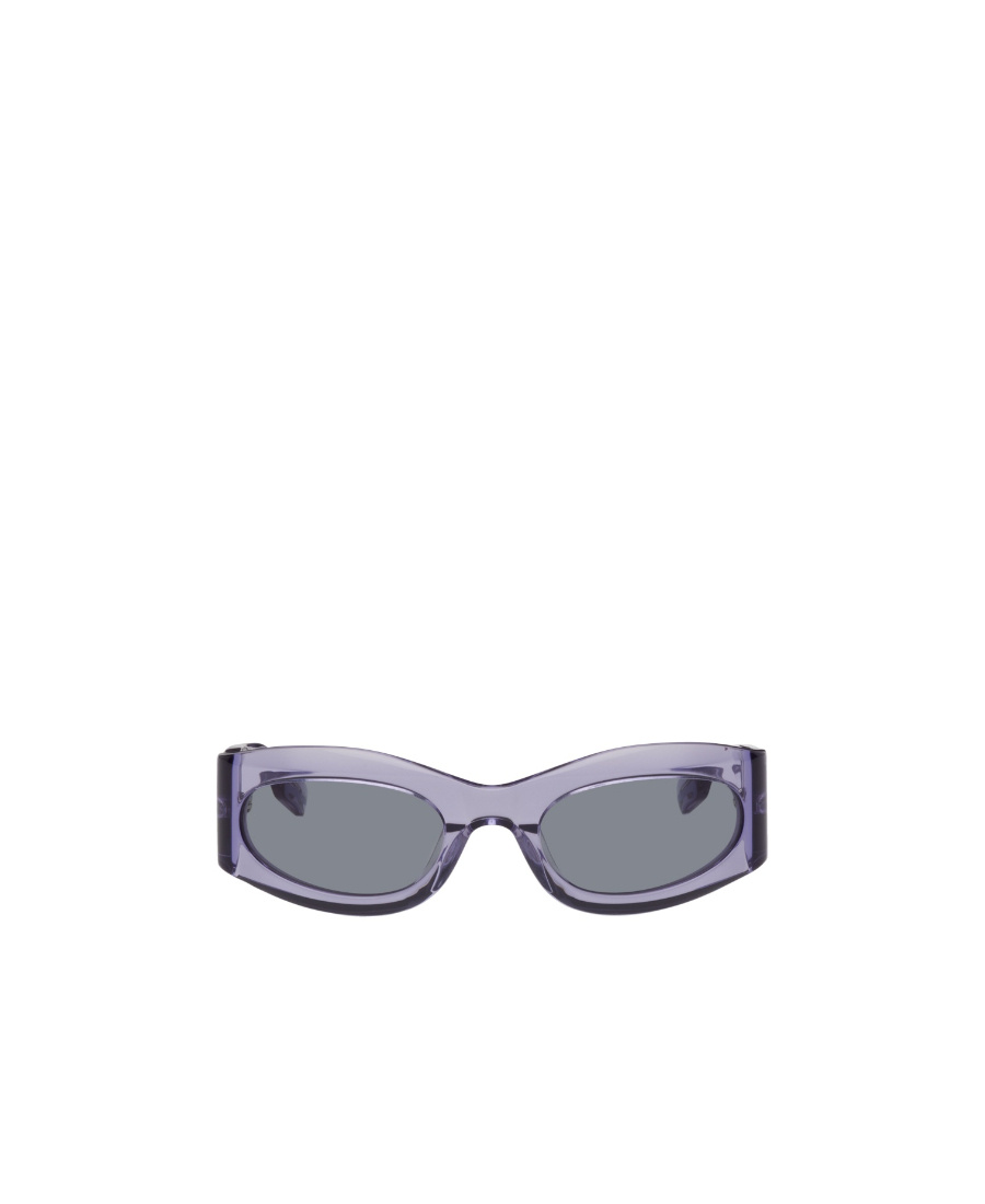 Mcq By Alexander Mcqueen Logo Sunglasses In Purple