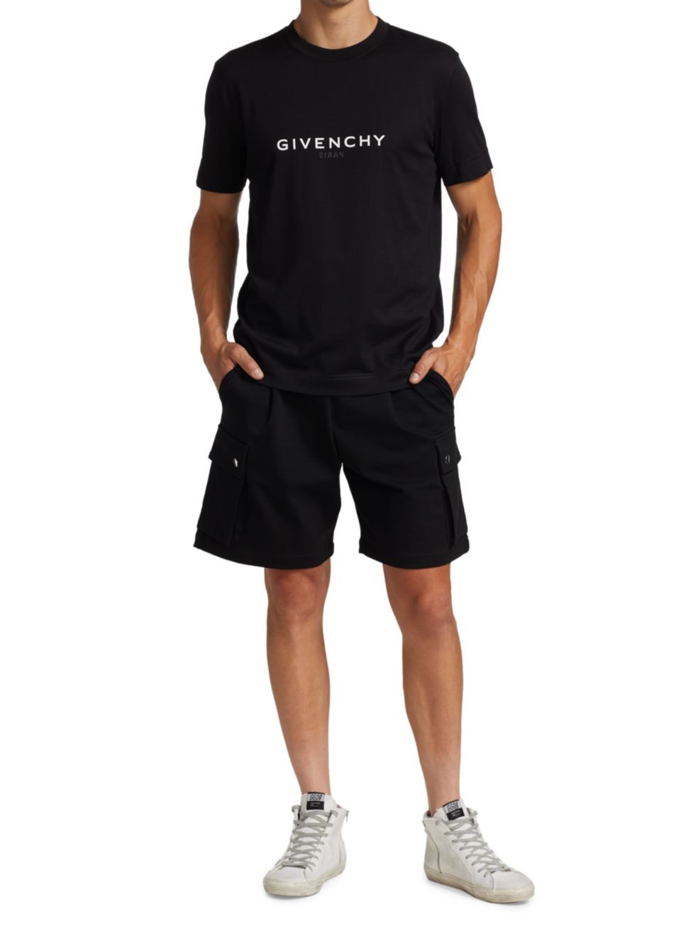 Shop Givenchy Reverse Slim Fit T-shirt In Black