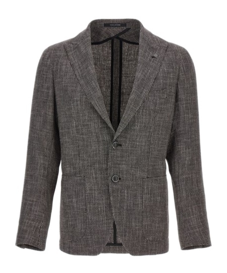 Shop Tagliatore Montecarlo Blazer In Black