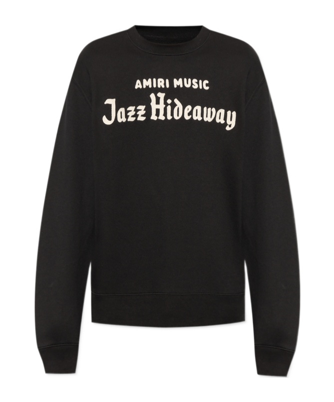 Amiri Jazz Hideaway Sweatshirt In Black