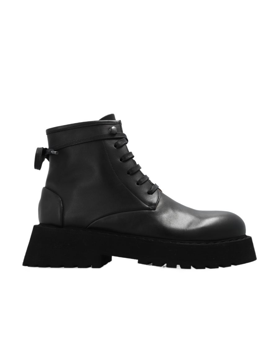 MARSÈLL 60MM LEATHER LACE-UP BOOTS