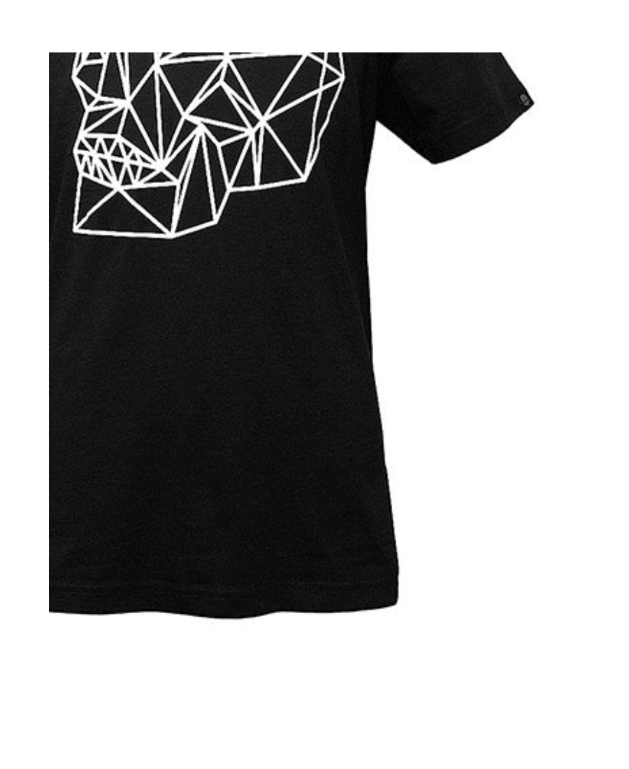 Hydrogen T-shirt With Round Neck And Short Sleeves In Black
