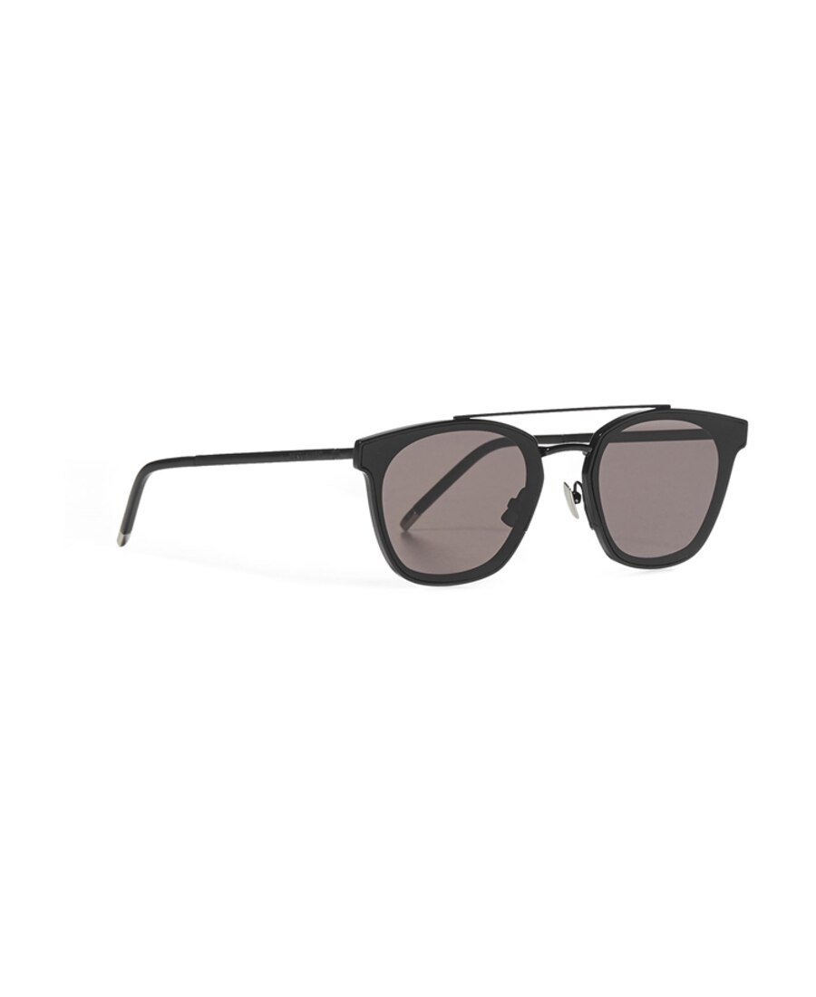 Saint Laurent Sl28 Sunglasses In Gray