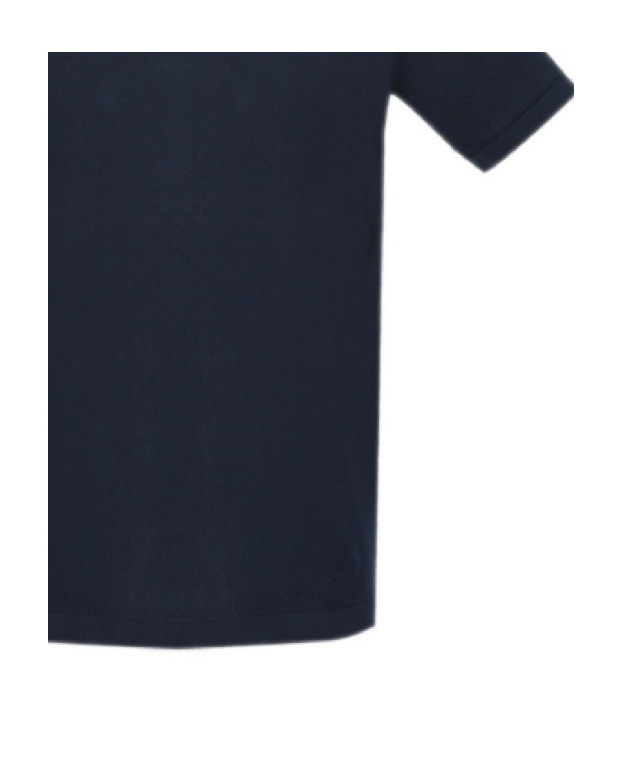 Comme Des Garçons Heart-patch Cotton Polo Shirt In Black