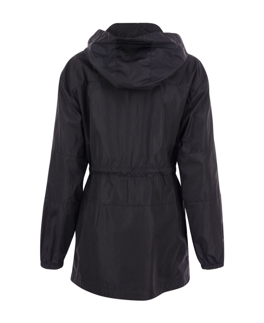 Moncler Veirade Hooded Parka In Blue